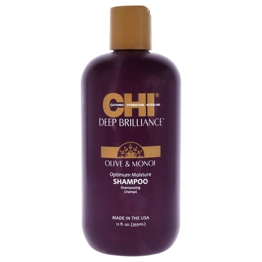 CHI Deep Brilliance Optimum Moisture Shampoo, 12 oz - New in Box