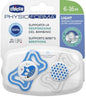 Chicco Physio Silicone Pacifier 2-Pack for Boys 6-16M