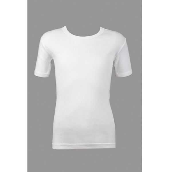 Cift Kaplan 840 Kids Crew Neck Undershirt in White