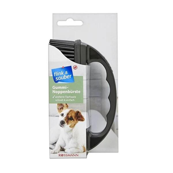 Flink & Sauber Pet Hair Cleaning Brush - Gentle, Effective & Easy to Use Pet Hair Removal Tool