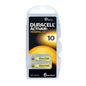 Duracell Activair Hearing Aid Batteries No. 10 - Reliable, Long-Lasting Power for Hearing Aids