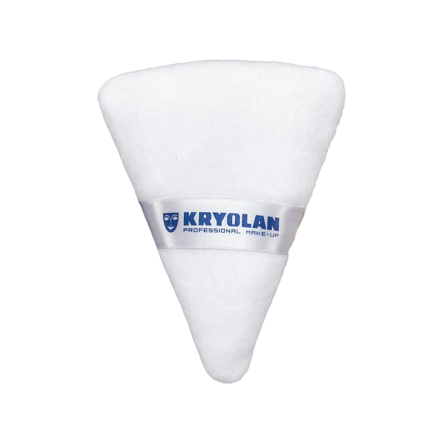 Kryolan Triangular Powder Puff for Precise Makeup Setting