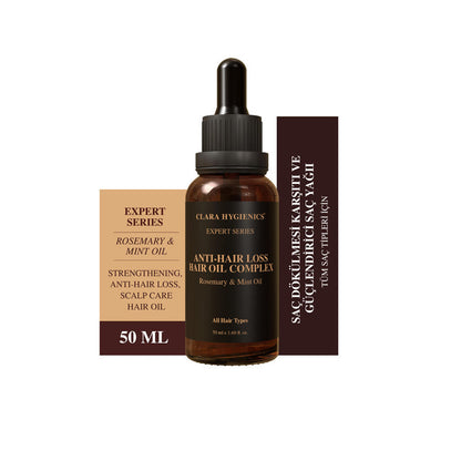 Clara Hygienics Expert Hair Oil Complex with Rosemary & Mint 50 ml