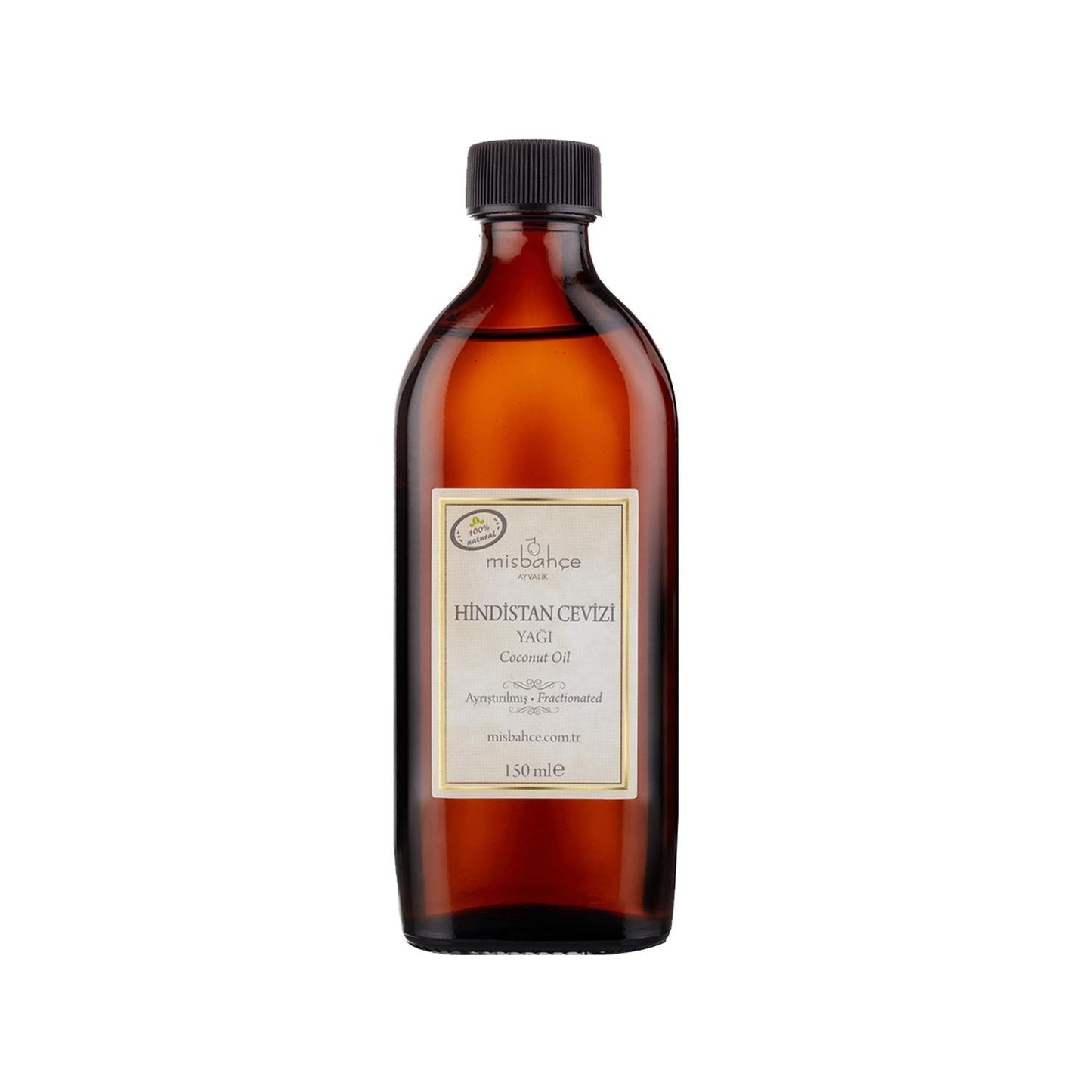Misbah�e Fractionated Coconut Oil 150ml - Natural and Organic for Culinary and Cosmetic Use