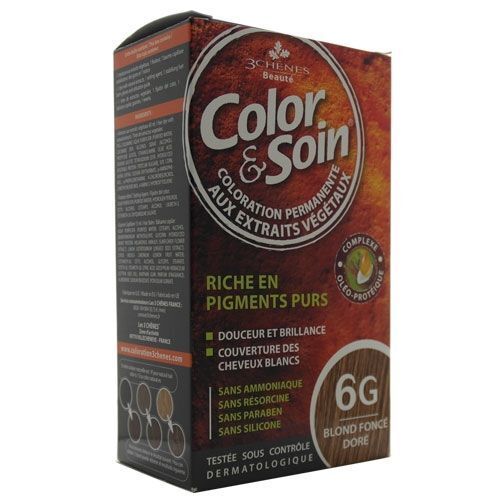 Color & Soin 6G Luminous Dark Golden Blonde Hair Dye