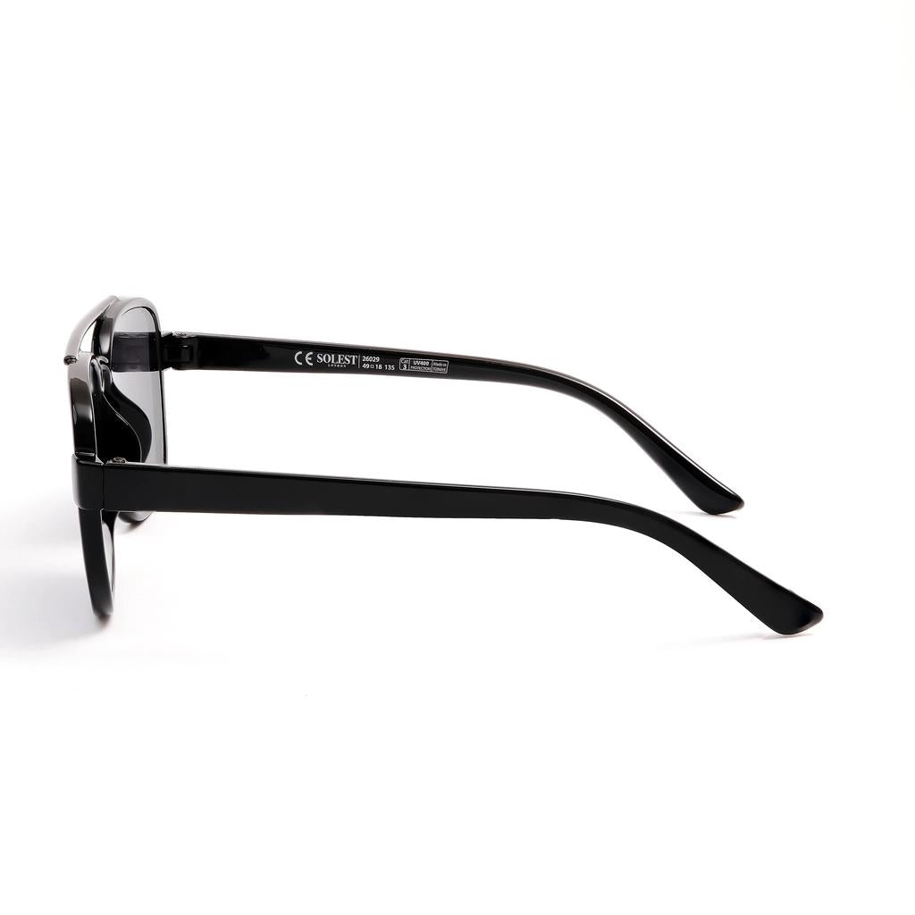 Solest London Unisex Black Sunglasses 26029