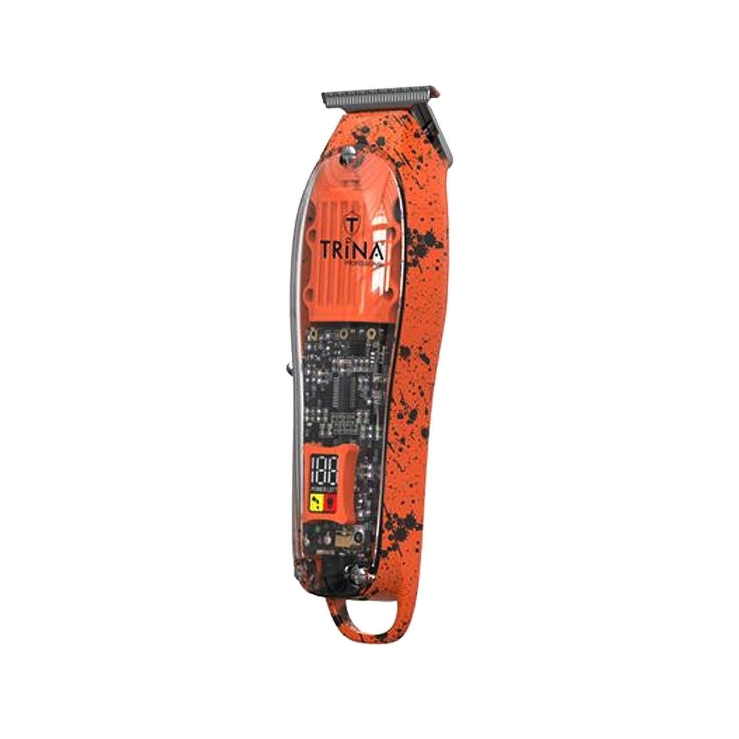 Trina Professional Hair Cutting Machine - Orange, High-Quality Performance for Professional Hairstylists