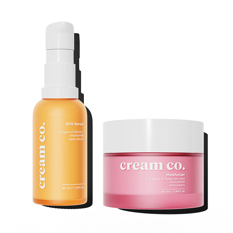Cream Co. SOS Moisturizing Duo for Brightening & Hydration 2-Piece