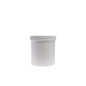 Centor White Plastic Ointment Jars, 16 oz (Case of 9)