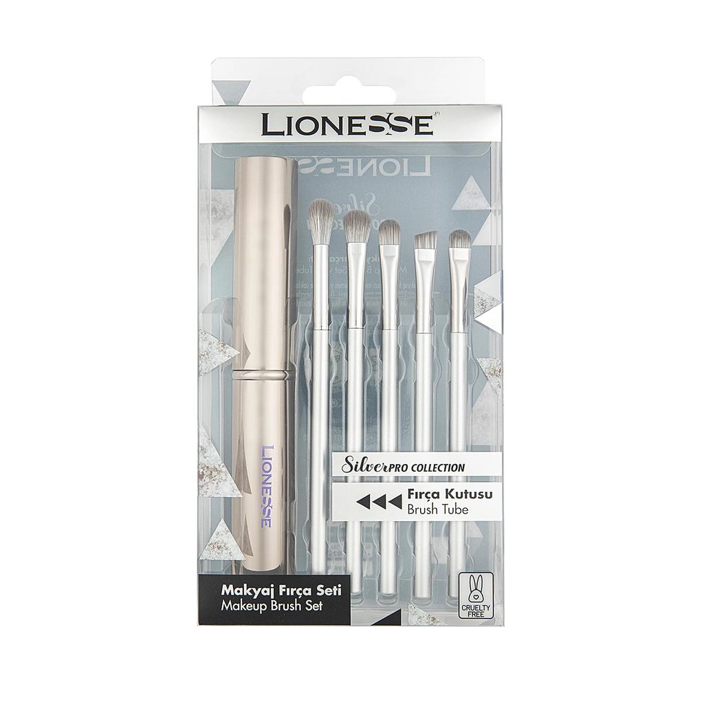 Lionesse 5-Piece Makeup Brush Set for Flawless Application