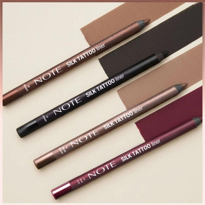 Note Silk Tattoo Gel Eyeliner Waterproof 02 Espresso
