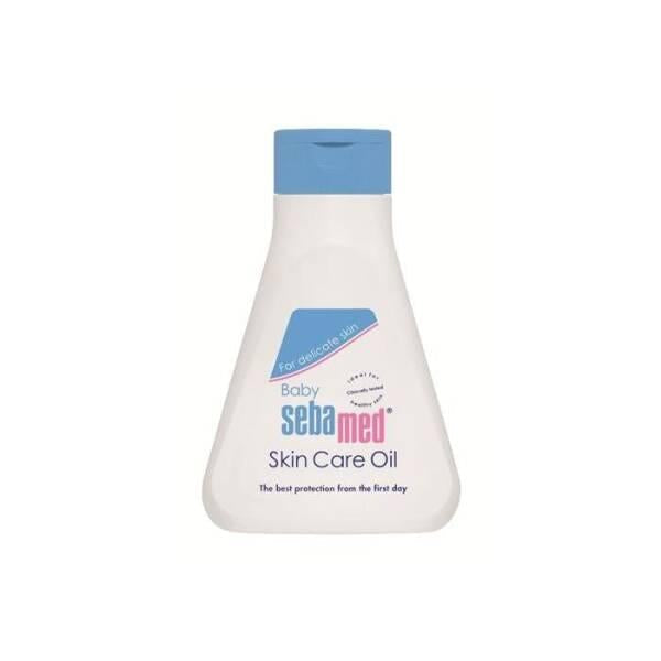 Sebamed Baby Skin Care Oil 150ml - Natural Wheat Germ Oil for Diaper Rash Prevention & Sensitive Skin Protection