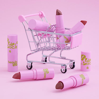 Beaulis Matte Lipstick - Long-Lasting Lip Lock Formula in Vibrant Magenta Color