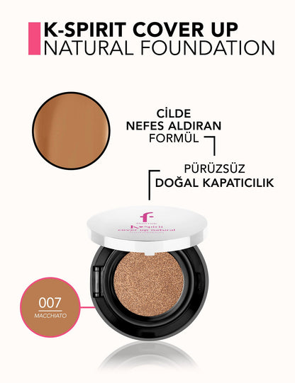 Flormar K-Spirit Cover Up Cushion Foundation 15g