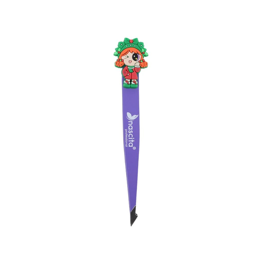 Nascita Pixy Pop Girls Purple Tweezers for Precision Grooming