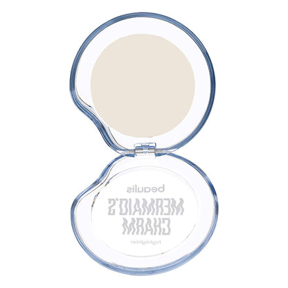 Beaulis Mermaid's Charm Highlighter: White Sands Illuminator for Shimmering, Glowing Skin