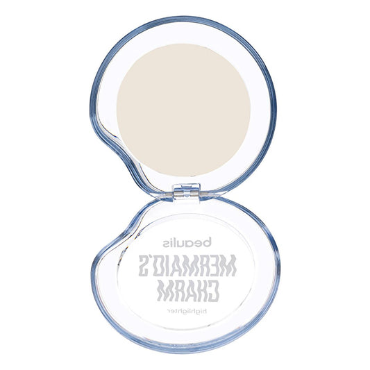 Beaulis Mermaid's Charm Highlighter: White Sands Illuminator for Shimmering, Glowing Skin