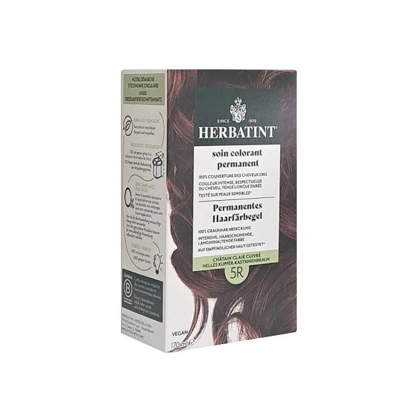 Herbatint Light Copper Chestnut Hair Color 5R 170 ml