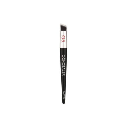 Pastel Profashion Concealer Brush for Precise Eye Makeup Application - Dense Bristle Structure, Special Cut for Easy Concealer Distribution