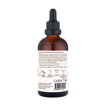 True Bee Cotton Milk & Moringa Hair Care Oil 100 ml