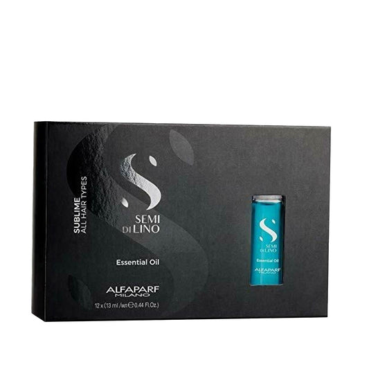 Alfaparf Semi Di Lino Sublime Essential Oil 12x13 ml - Luxurious Hair Care with Premium Essential Oils