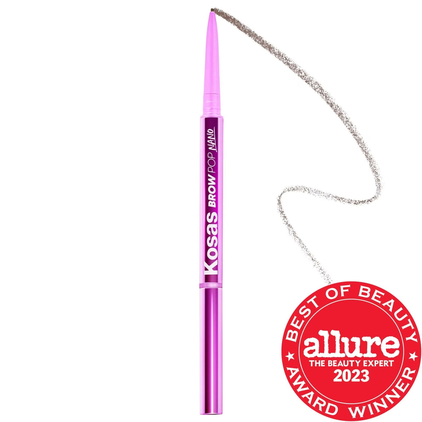 Brow Pop - Ultra-Fine Vegan Eyebrow Pencil for Precise Grooming, Long-Wearing & Hypoallergenic