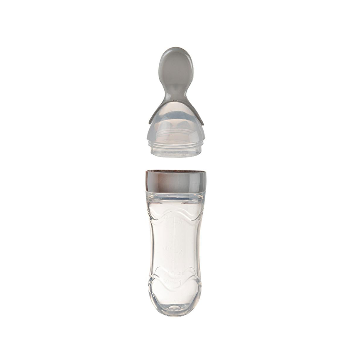 Babyjem Baby Squeeze Spoon - BPA-Free, One-Handed Feeding, Silicone Baby Feeding Utensils, Baby Feeding Accessories, Baby Feeding Spoon