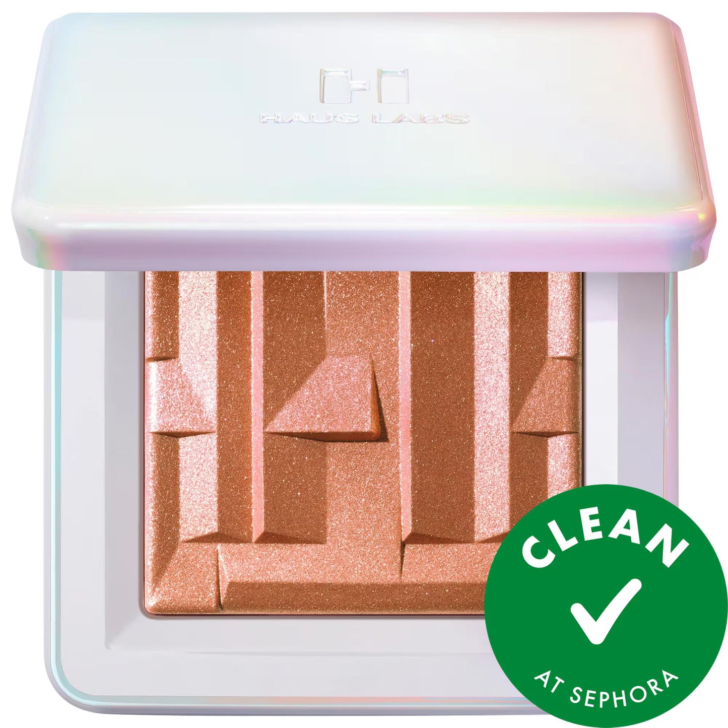 Bio-Radiant Clean Gel-Powder Highlighter with Fermented Arnica - Vegan, Talc-Free, Long-Lasting Glow