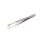 Lionesse Flat Tip Tweezers for Precision Grooming Grey