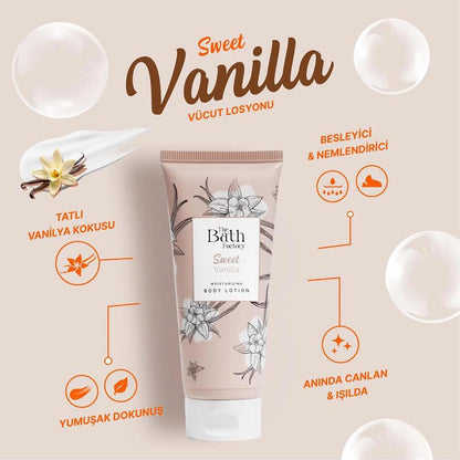 The Bath Factory Sweet Vanilla Hydrating Body Lotion 200 ml