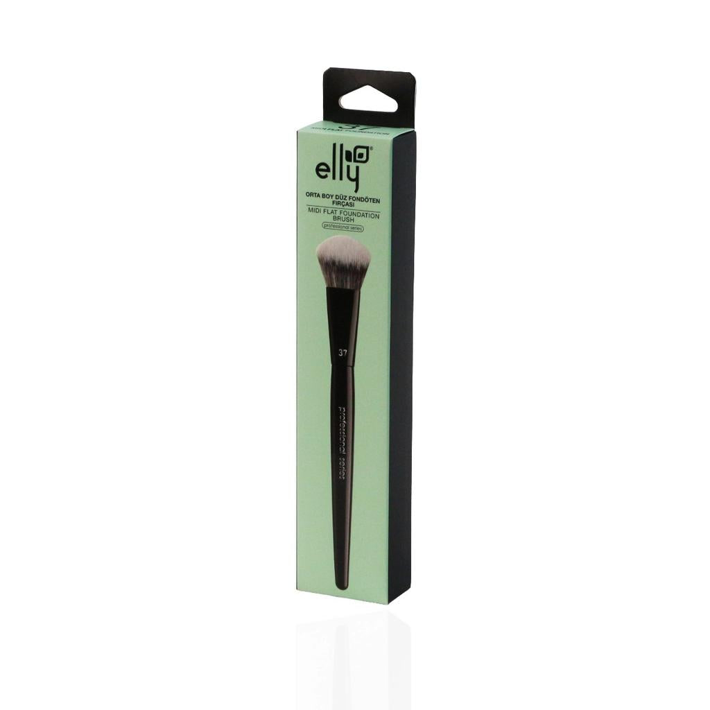 Elly Medium Flat Foundation Brush No: 37 for Smooth Makeup