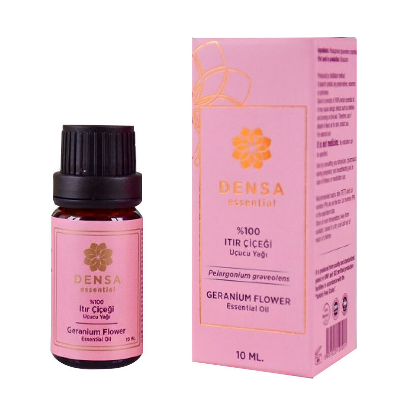 Densa Essential Geranium Essential Oil Pure Aromatherapy 10 ml