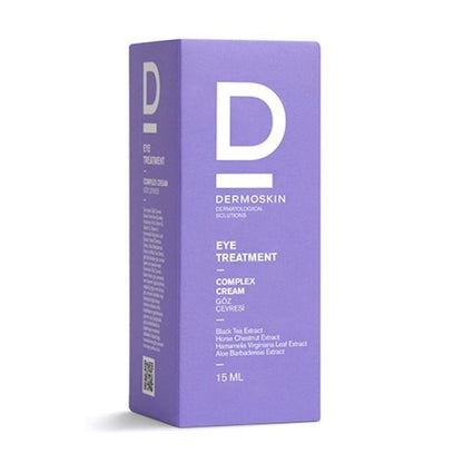 Dermoskin Eye Cream - Natural Anti-Aging Eye Care with Hyaluronic Acid & Aloe Vera