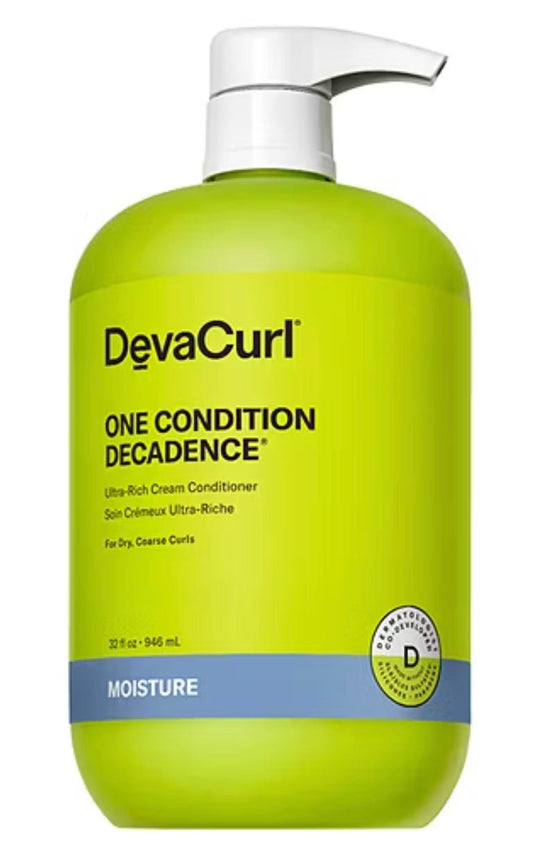 DevaCurl One Condition Decadence Moisture Hydration Conditioner, 32 oz