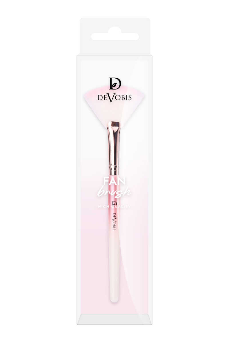 Golden Rose Devobis Fan Brush for Seamless Highlighting