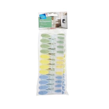 Flink Sauber Mandal Free Style Pegs 24-Pack