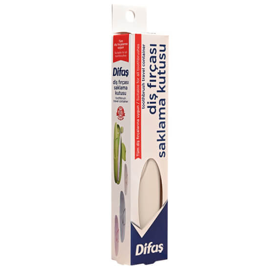 Difas Toothbrush Storage Case with Air Vents for Travel