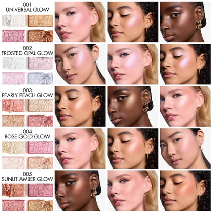 Dior Backstage Glow Face Palette 003 Pearly Peach Glow
