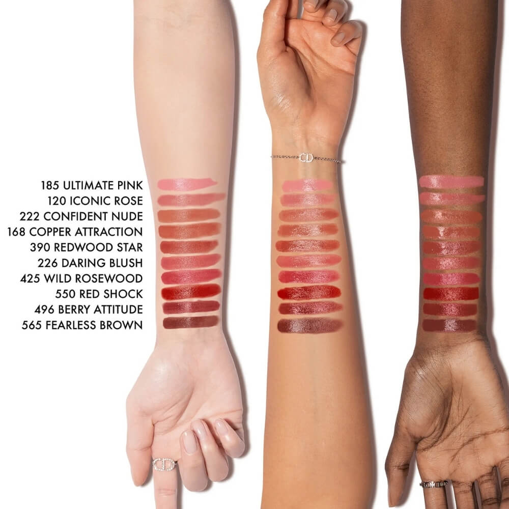 Dior Rouge Shock Shine 168 High-Shine Lipstick for Radiant Lips