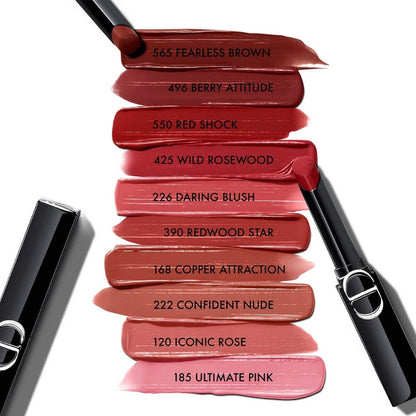 Dior Rouge Shock Shine Lipstick 550 High-Shine Lip Color