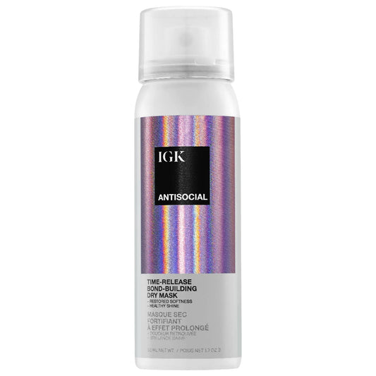 Antisocial Leave-In Dry Hair Mask: Bond Building, Vegan, Sulfate-Free Ð Repair Damage, Control Frizz & Hydrate Dry Hair with No Rinse.