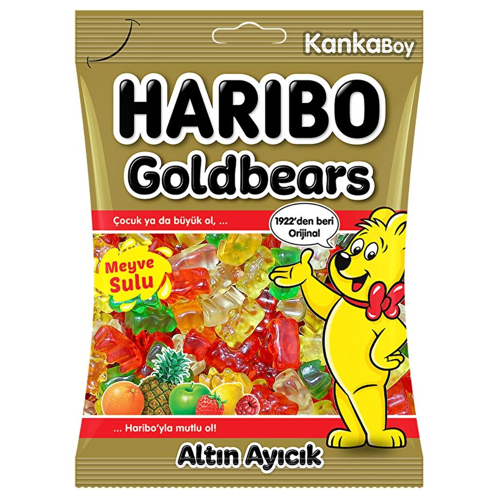 Haribo Goldbears Juicy Fruit Gummy Candy Assorted Flavors 80g