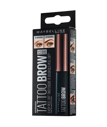Maybelline New York Brow Tattoo Longlasting Tint Dark Brown - Enhance Your Brows with Long-Lasting Color