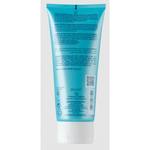 Ducray Keracnyl Foaming Gel Cleanser for Oily & Acne-Prone Skin