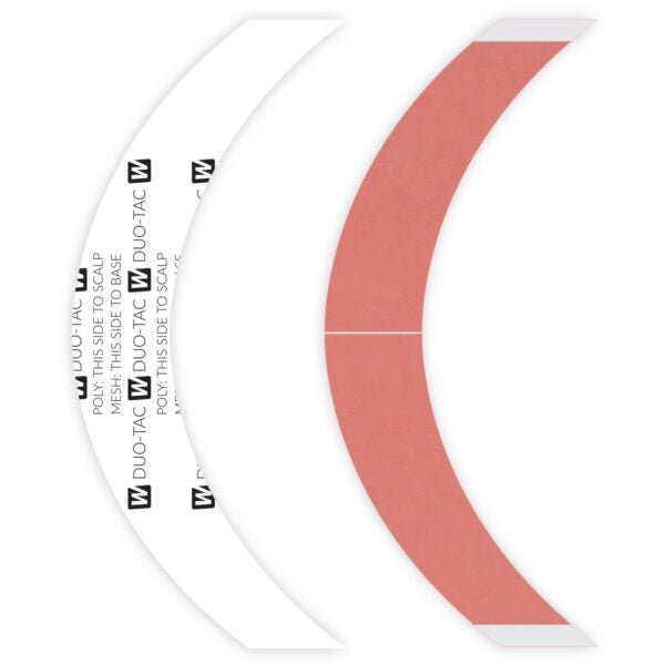 VIP Extensions Duo-Tac Tape 5'' Super Wide Contours (24 Pcs) - Choose Size