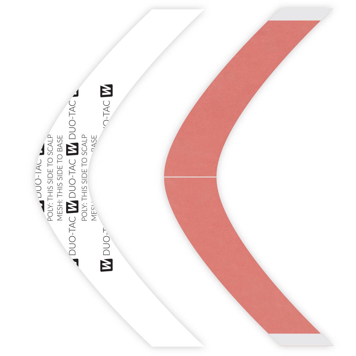 VIP Extensions Duo-Tac Tape 5'' Super Wide Contours (24 Pcs) - Choose Size
