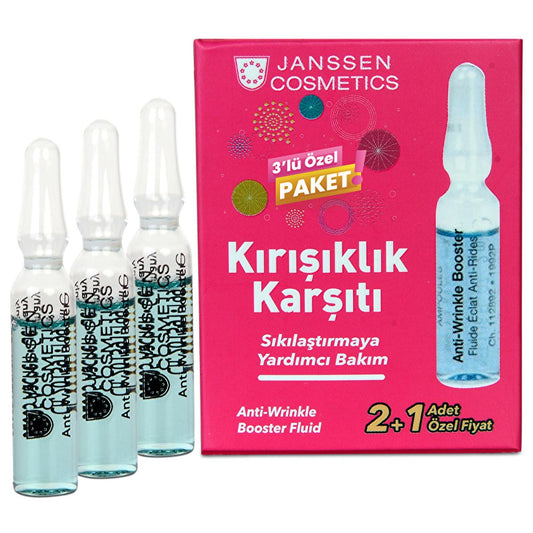Janssen Cosmetics Anti-Wrinkle Ampoule Serum - Hyaluronic Acid & Botox Alternative Skincare