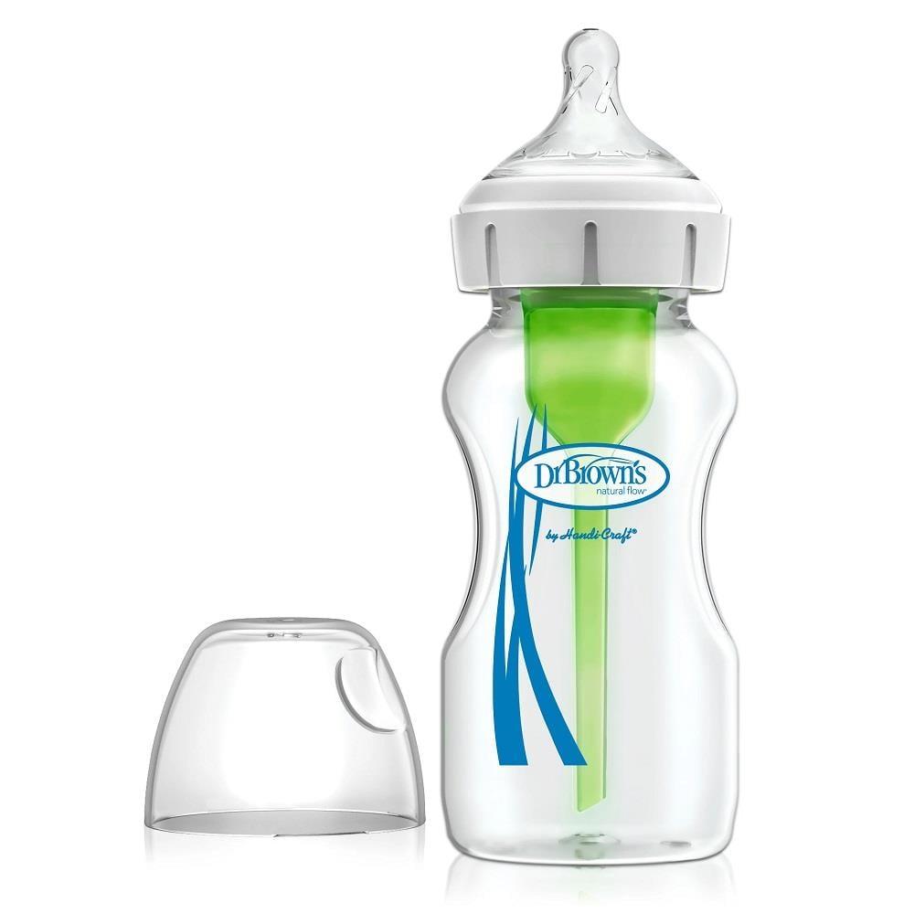 Dr. Brown's Options+ Wide-Neck Anti-Colic Glass Bottle 270 ml