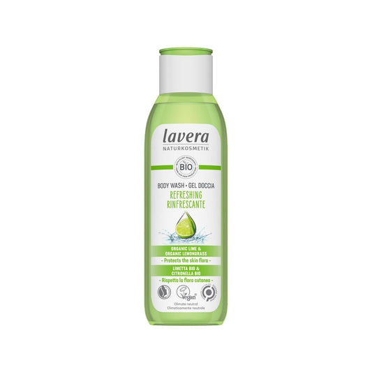 Lavera Refreshing Shower Gel: Renewing Body Wash for Invigorating Clean - 8.45 fl oz