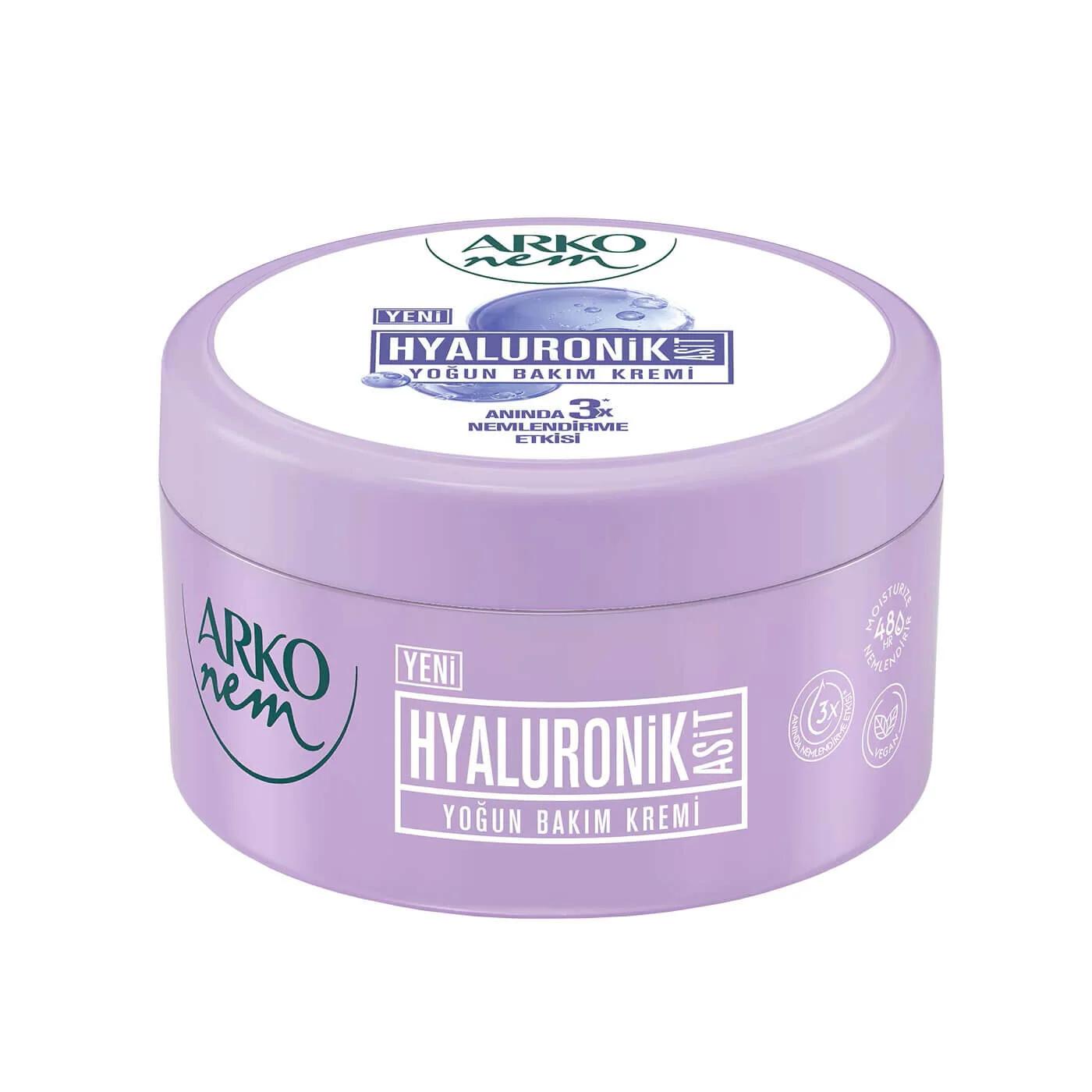 Arko Nem Hyaluronic Acid Intensive Care Cream 250 ml